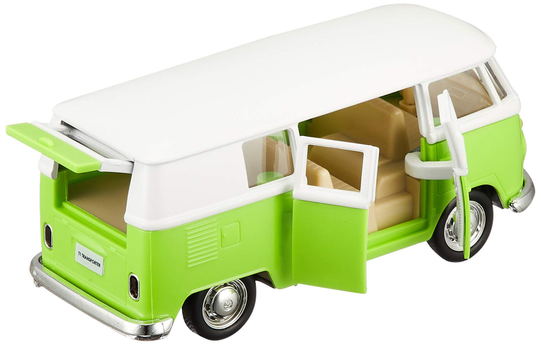 Jozen Diecast Mini Car Cast World Volkswagen Transporter JDC5008-GR 50x30x125mm_2