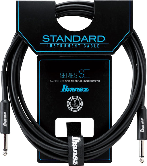 Ibanez Cable for Electric Guitar Bass 3.05m SI10 Straight - straight Plug Model_1