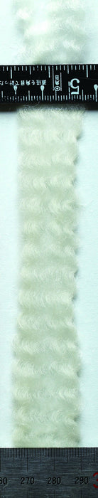 Hamananaka Real Wool Felt Flocking Curls 30g White H440-005-521 Wavy Wool NEW_2