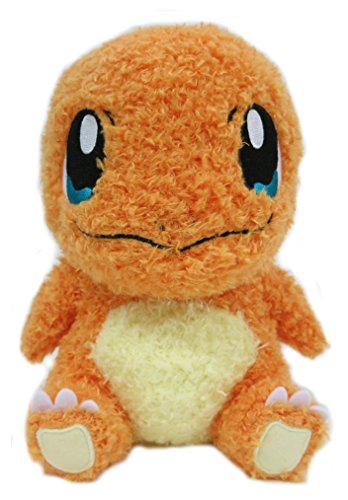 Sekiguchi Pokemon Plush Doll Charmander Moko Moko Petit 19x14.5x17.5cm Polyester_1