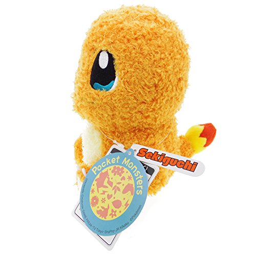 Sekiguchi Pokemon Plush Doll Charmander Moko Moko Petit 19x14.5x17.5cm Polyester_3