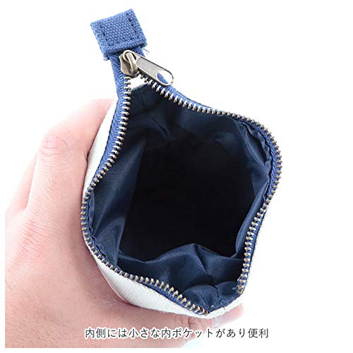 Sun-Star Stationery pen case DELDE Natural Blue S1409573 W130xH180xD58mm NEW_3