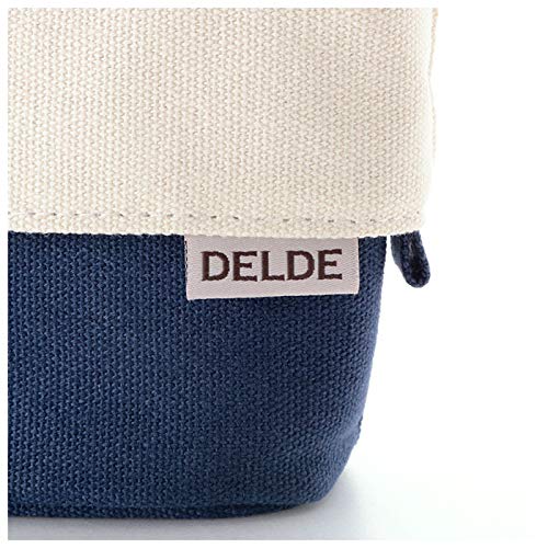 Sun-Star Stationery pen case DELDE Natural Blue S1409573 W130xH180xD58mm NEW_4