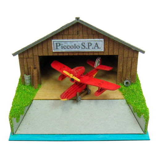 Sankei Studio Ghibli mini Porco Rosso Piccolo and Savoia Papercraft MP07-25 NEW_1