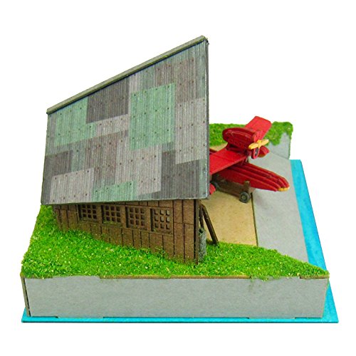Sankei Studio Ghibli mini Porco Rosso Piccolo and Savoia Papercraft MP07-25 NEW_4