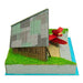 Sankei Studio Ghibli mini Porco Rosso Piccolo and Savoia Papercraft MP07-25 NEW_4