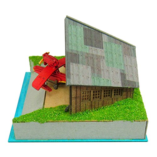 Sankei Studio Ghibli mini Porco Rosso Piccolo and Savoia Papercraft MP07-25 NEW_5