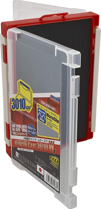 MEIHO Run Gun Case Reversible Type 3010W-1 205x145x40mm Red Polypropylene NEW_4