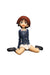 PLATZ Girls und Panzer Rabbit's Team Figure Set 1/35 Plastic Model Kit GPF-13_5