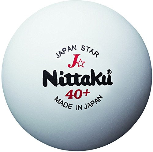 Nittaku 3 pieces Star 40+ NB-1340 Table Tennis Balls Plastic Ball Made in JAPAN_1