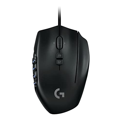 Logicool G Gaming Mouse G600t MMO RGB Backlit 20 Programmable Buttons Plastic_1