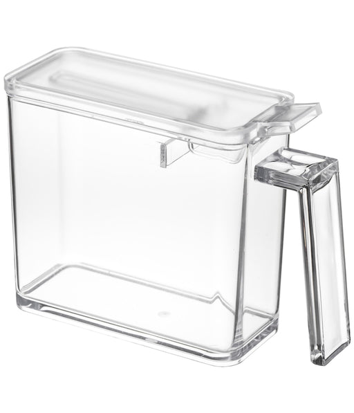 Yamazaki seasoning stocker Tower S size Clear White 2867 W5.5xD15xH11cm NEW_1