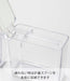Yamazaki seasoning stocker Tower S size Clear White 2867 W5.5xD15xH11cm NEW_2