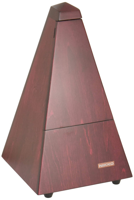 Nikko metronome wooden regular Gold 104 130x130x230mm Beats: 0, 2, 3, 4, 6 NEW_3