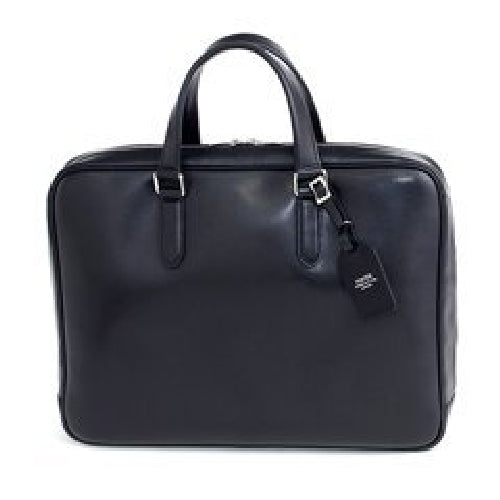 Yoshida Bag PORTER SORT BRIEF CASE 116-03275 Navy Made in Japan Leather NEW_2