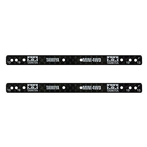 TAMIYA 15497-000 Mini 4WD HG Carbon Reinforcing Plate for 13/19mm Roller (1.5mm)_3