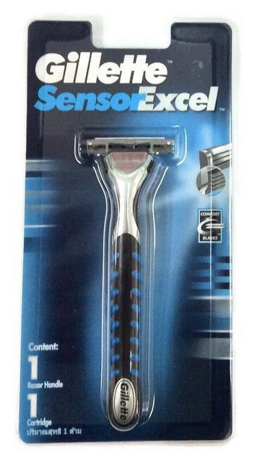 Gillette sensor Excel holder with one replacement blade Cartridge All Skin Type_1