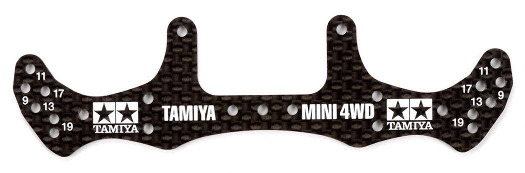 TAMIYA 15499-000 Mini 4WD HG Carbon Wide Rear Plate (1.5mm) No.499 GP.499 NEW_3