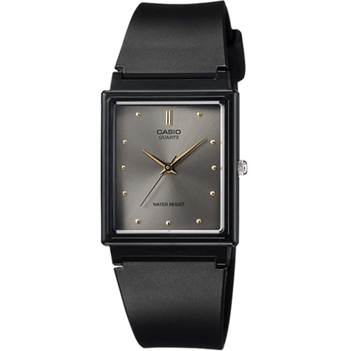 Analog watch Chipukashi Cheap Casio MQ-38-8A Urethane belt Rectongue gray face_1