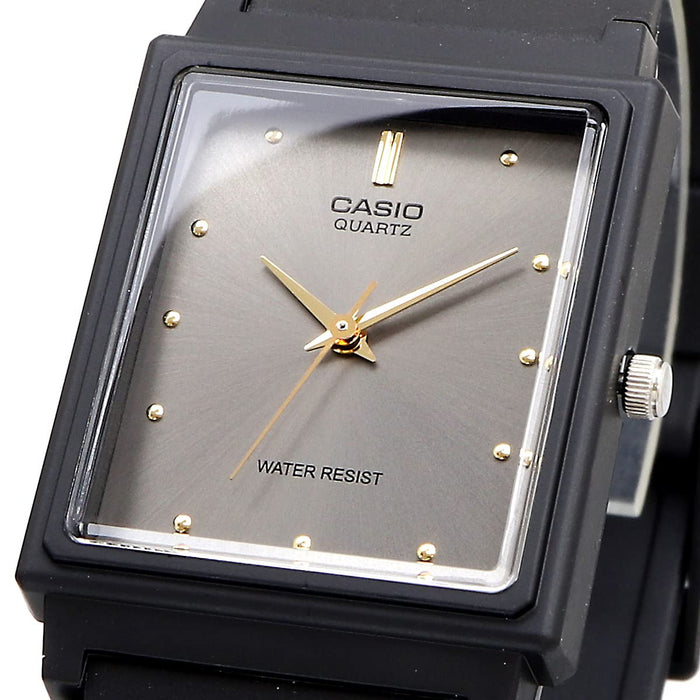Analog watch Chipukashi Cheap Casio MQ-38-8A Urethane belt Rectongue gray face_2