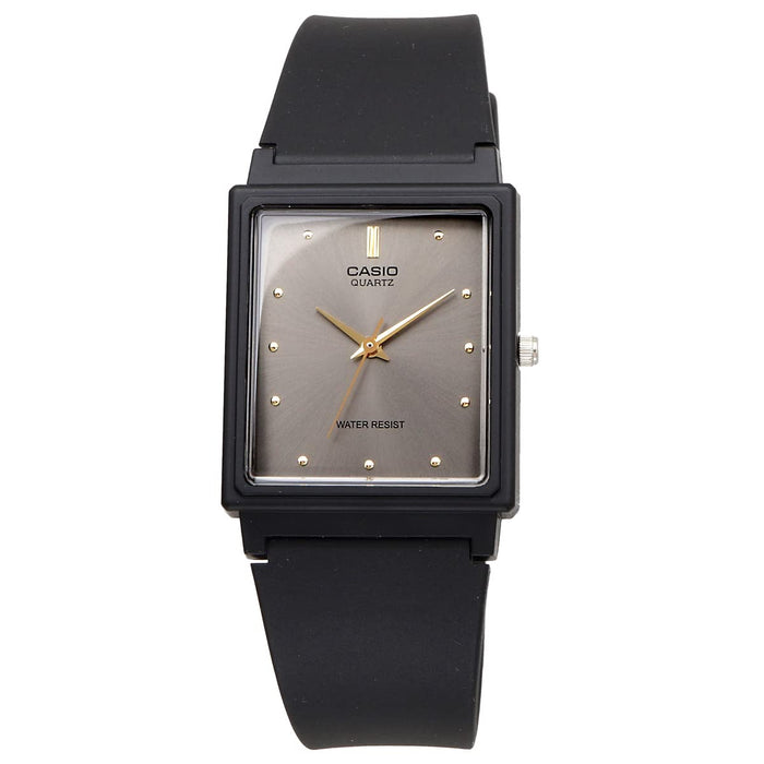 Analog watch Chipukashi Cheap Casio MQ-38-8A Urethane belt Rectongue gray face_3