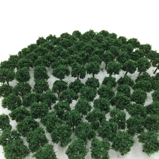 DauStage Forest Trees Quantity 50 N gauge diorama Landscape 3cm Dark green NEW_1