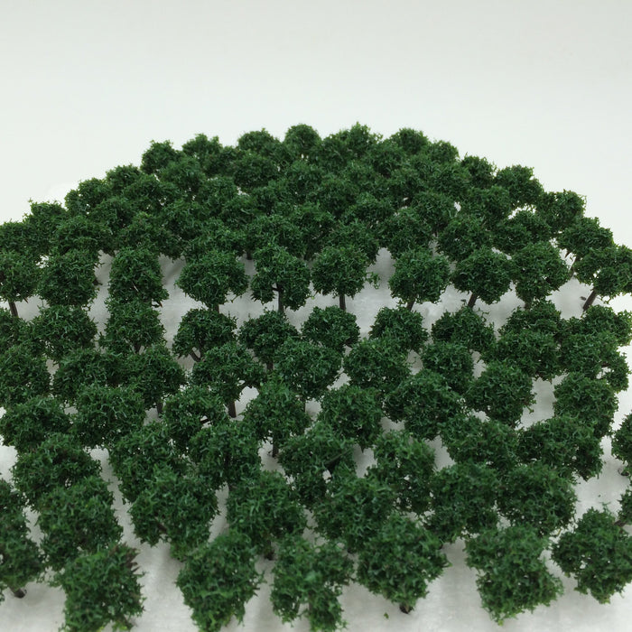 DauStage Forest Trees Quantity 50 N gauge diorama Landscape 3cm Dark green NEW_3