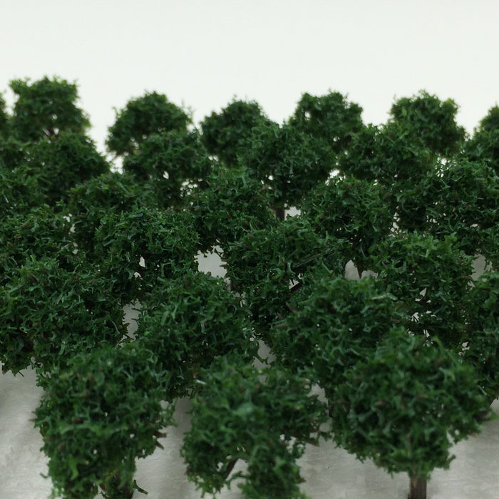 DauStage Forest Trees Quantity 50 N gauge diorama Landscape 3cm Dark green NEW_5