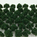 DauStage Forest Trees Quantity 50 N gauge diorama Landscape 3cm Dark green NEW_9