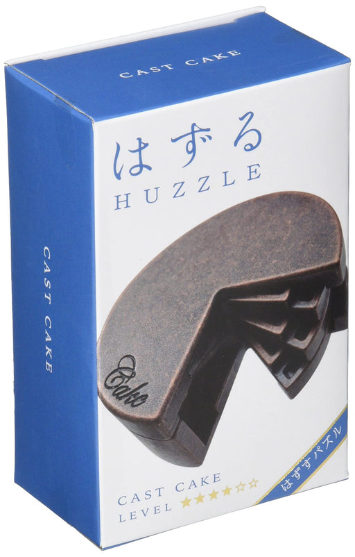 Hanayama Cast Puzzle Huzzle CAKE Degree of difficulty level 4 2016 Model Metal_1