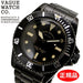 VAGUE WATCH Co. Watch BLK SUB military with nylon band Black BS-L-001-SB NEW_2