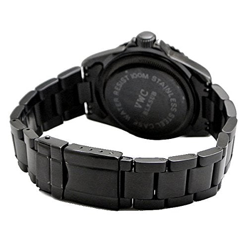 VAGUE WATCH Co. Watch BLK SUB military with nylon band Black BS-L-001-SB NEW_4