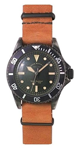 VAGUE WATCH Co. Watch BLK SUB Military GUIDI&ROSELLINI NATO Belt BS-L-N002 NEW_1