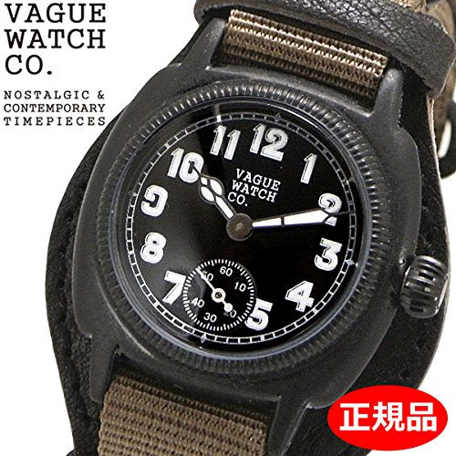 VAGUE WATCH Co. Watch COUSSIN COAL MIL GUIDI&ROSELLINI Nylon CO-L-007-09BK NEW_2