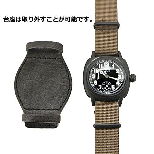 VAGUE WATCH Co. Watch COUSSIN COAL MIL GUIDI&ROSELLINI Nylon CO-L-007-09BK NEW_6