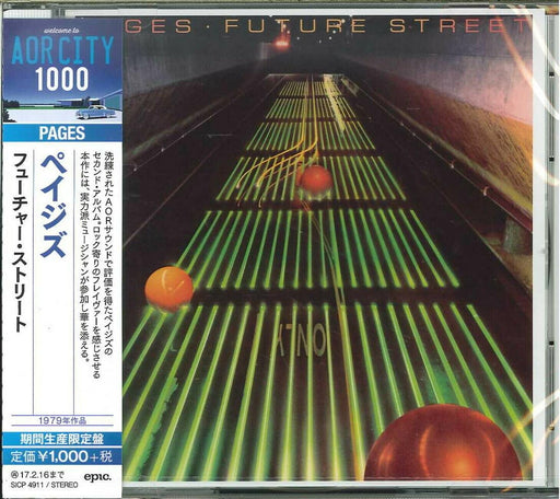 [CD] Future Street Limited Edition Pages SICP4911 AOR CITY 1000 Pop Rock NEW_1