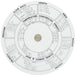 CONCISE Circular slide rule No. 28N English Ver. Made in Japan PVC 84mm ‎100973_2