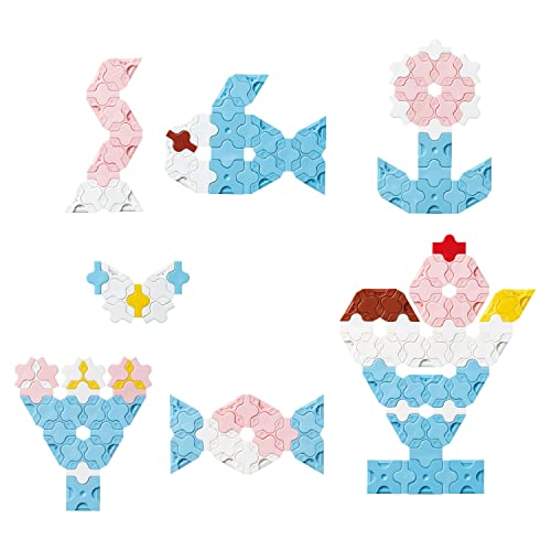 Yoshiritsu LaQ Sweet Collection Mini Sky Blue Plastic Puzzle Block ‎L003515 NEW_4