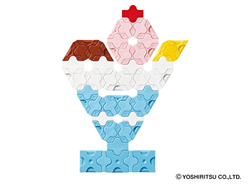Yoshiritsu LaQ Sweet Collection Mini Sky Blue Plastic Puzzle Block ‎L003515 NEW_6
