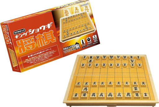HANAYAMA Magnetic King Shogi PP 40-shogi Piece, Board, Rule Manual Incl. NEW_1