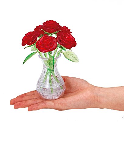 Beverly 47 piece Crystal puzzle 6. Rose Red W109xH152xD109mm 3D Plastic 50208_4