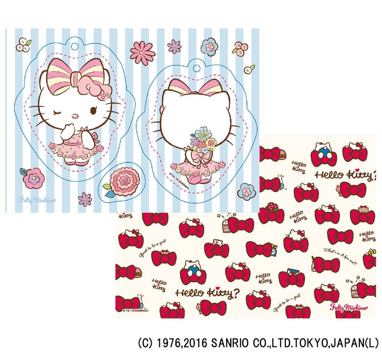 Felty Sewing Machine Dedicated set sold separately Hello Kitty Character Felt_2