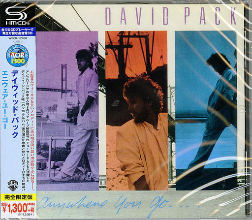 [SHM-CD] Anywhere You Go.... Limited Edition David Pack WPCR-17408 AOR 1300 NEW_1
