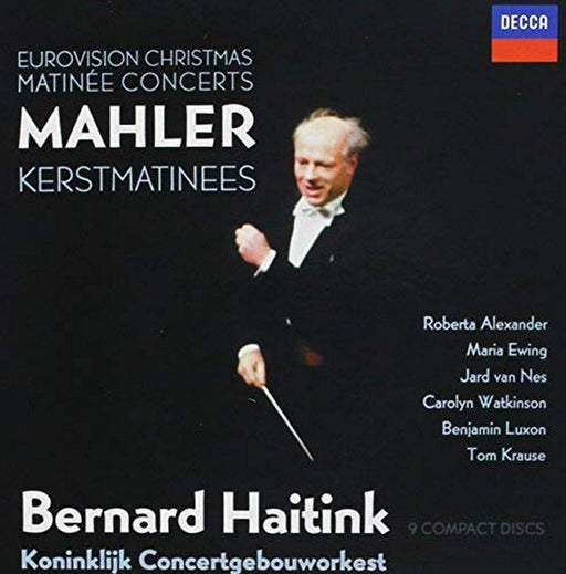 [CD] MAHLER KERSTMATWEES 9-discs BOX Bernard Haitink PROC-1952 Eurovision NEW_1