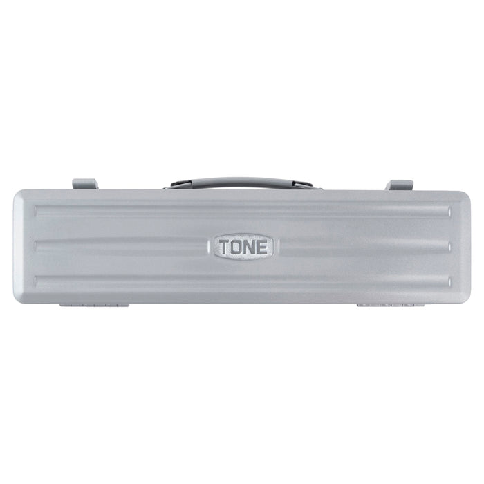 TONE Combination Spanner Set CS100 Silver Contents Set of 10 Made in Japan NEW_2