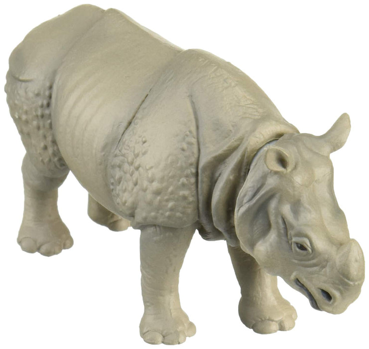 Takara Tomy Ania AS-18 Indian Rhinoceros Action Figure Realistic paint & detail_1