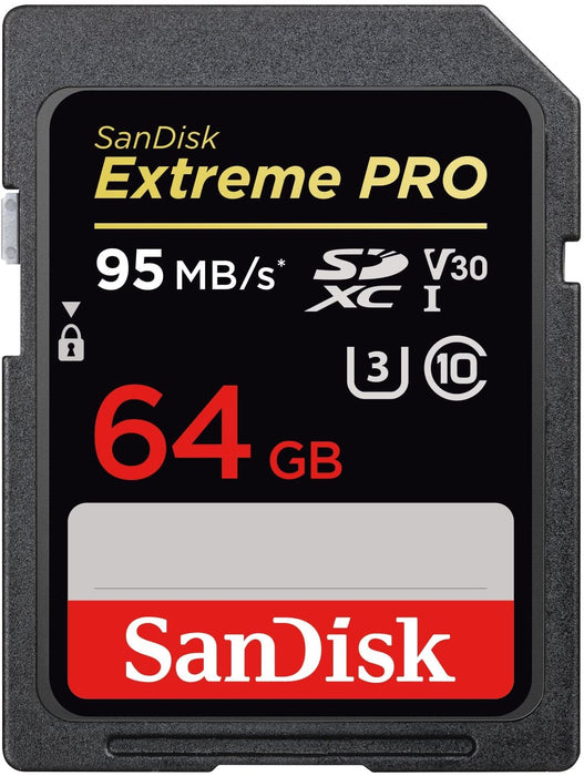 64GB SanDisk Extreme Pro SDXC UHS-I U3 V30 4KUHD Safe SDSDXXG-064G-GN4IN NEW_1