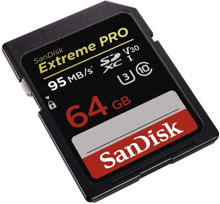 64GB SanDisk Extreme Pro SDXC UHS-I U3 V30 4KUHD Safe SDSDXXG-064G-GN4IN NEW_3