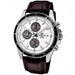 Casio EDIFICE EFR-526L-7A Wrist Watch Men's Analog Chronograph Leather Band NEW_1