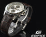 Casio EDIFICE EFR-526L-7A Wrist Watch Men's Analog Chronograph Leather Band NEW_3